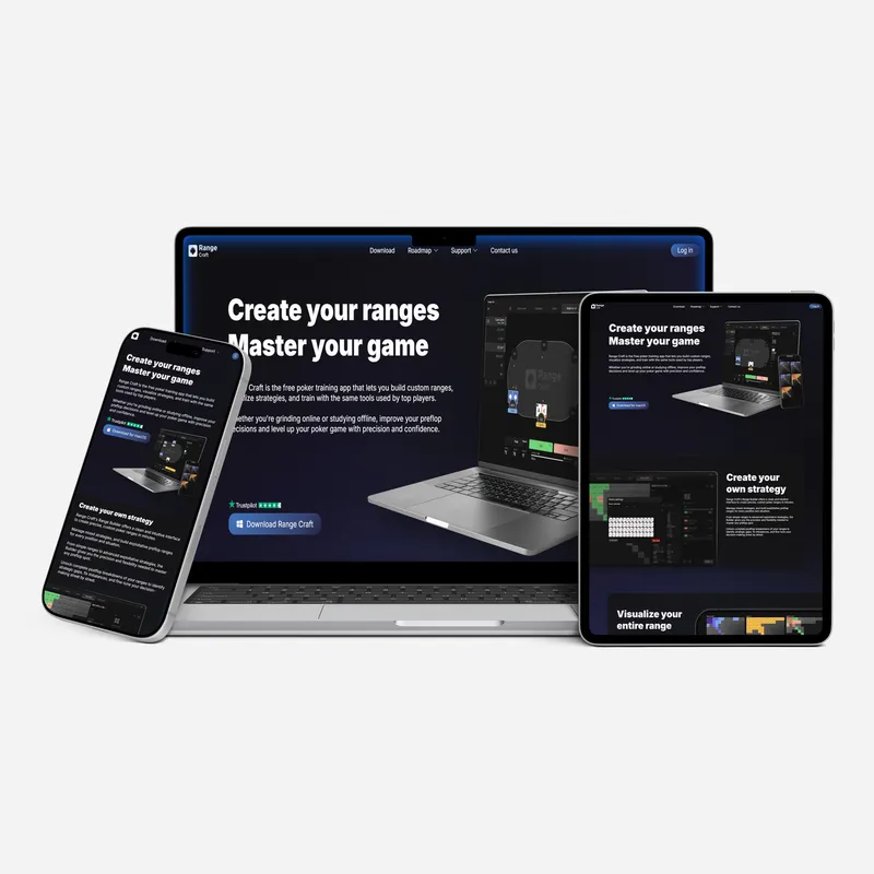 Range Craft - SaaS / Marketing Web Design and UI/UX Project by Mathias C.